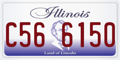 IL license plate C566150