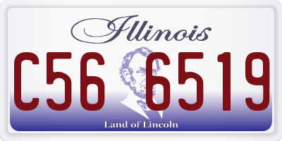 IL license plate C566519