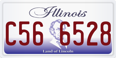 IL license plate C566528