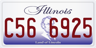 IL license plate C566925