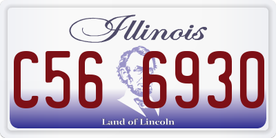 IL license plate C566930