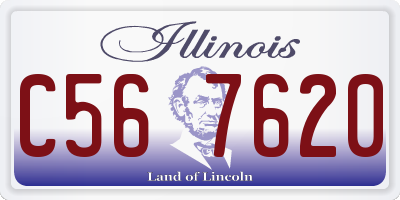IL license plate C567620