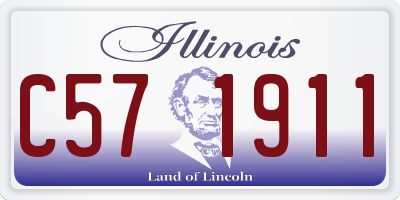IL license plate C571911