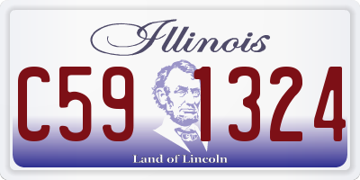 IL license plate C591324