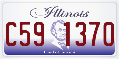 IL license plate C591370