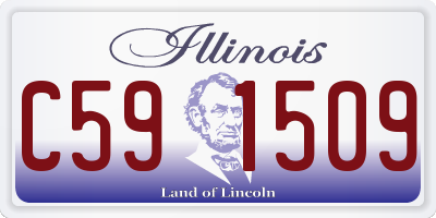 IL license plate C591509