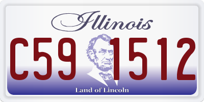 IL license plate C591512