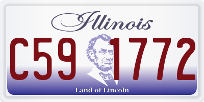 IL license plate C591772