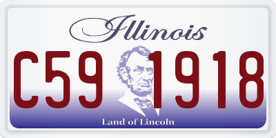 IL license plate C591918