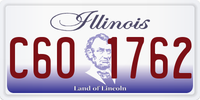 IL license plate C601762