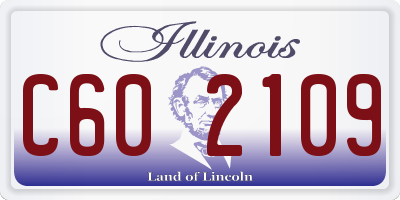 IL license plate C602109