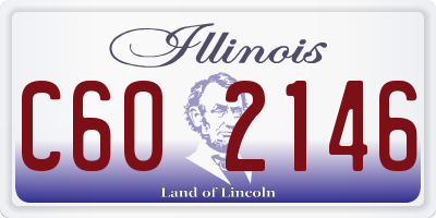 IL license plate C602146