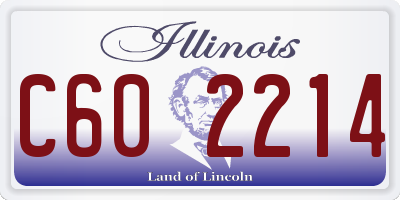 IL license plate C602214