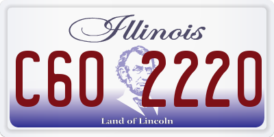 IL license plate C602220