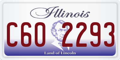 IL license plate C602293