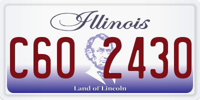 IL license plate C602430