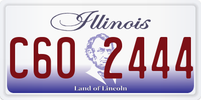 IL license plate C602444