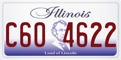 IL license plate C604622