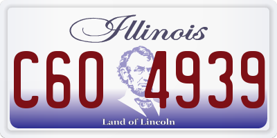 IL license plate C604939