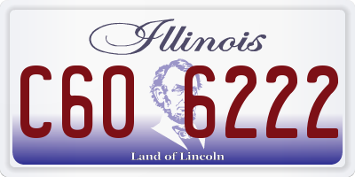 IL license plate C606222
