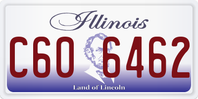 IL license plate C606462