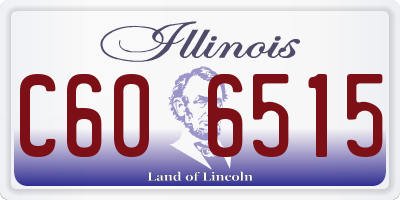 IL license plate C606515