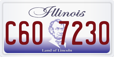 IL license plate C607230