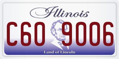 IL license plate C609006