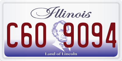 IL license plate C609094