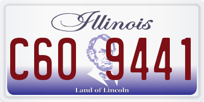 IL license plate C609441