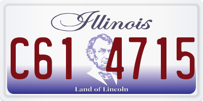 IL license plate C614715