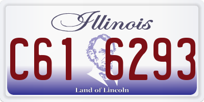 IL license plate C616293