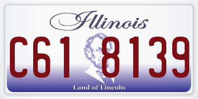 IL license plate C618139