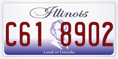 IL license plate C618902