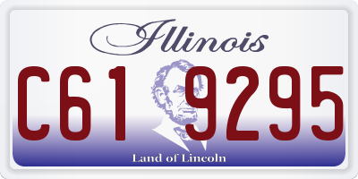 IL license plate C619295