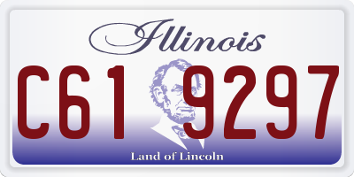 IL license plate C619297