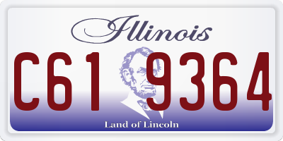 IL license plate C619364