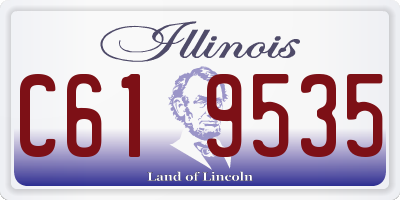 IL license plate C619535