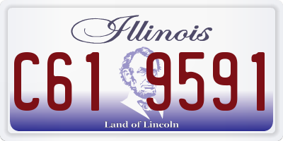IL license plate C619591