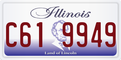 IL license plate C619949