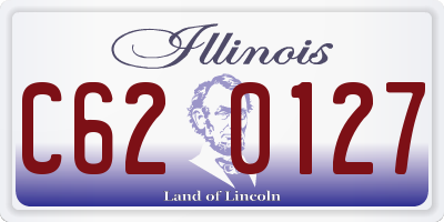 IL license plate C620127