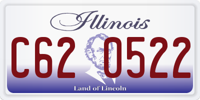 IL license plate C620522