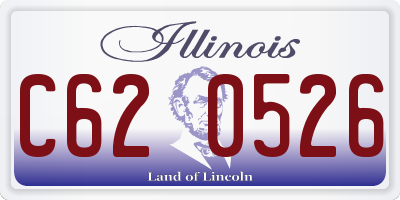 IL license plate C620526