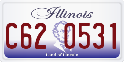 IL license plate C620531