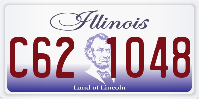 IL license plate C621048