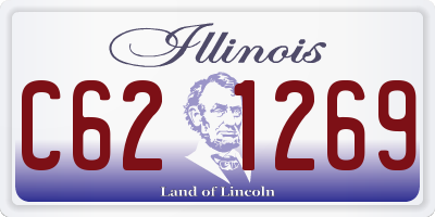 IL license plate C621269