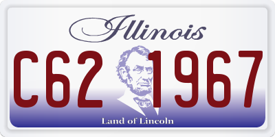 IL license plate C621967