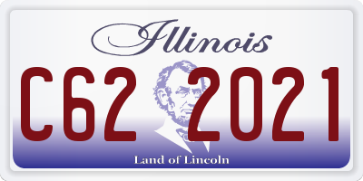 IL license plate C622021