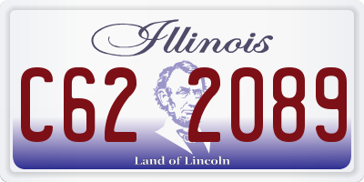 IL license plate C622089