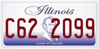 IL license plate C622099